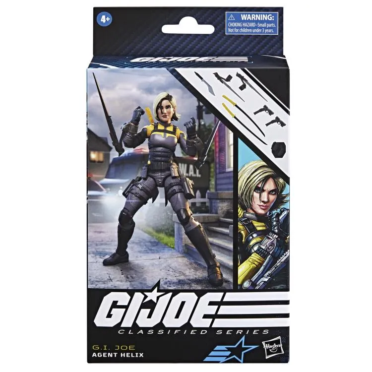 Hasbro G.I. Joe Classified Series #104 Agent Helix Action Figure
