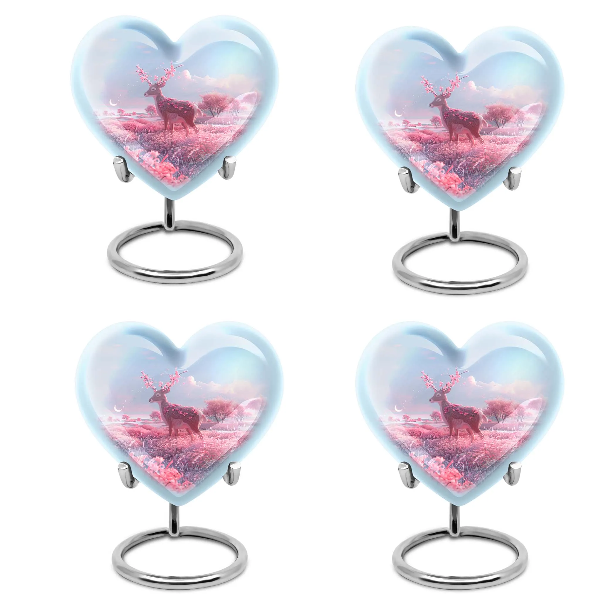 Heartfelt Memories Deer Urn: Cherished Standard Medium Size Cremation Solution