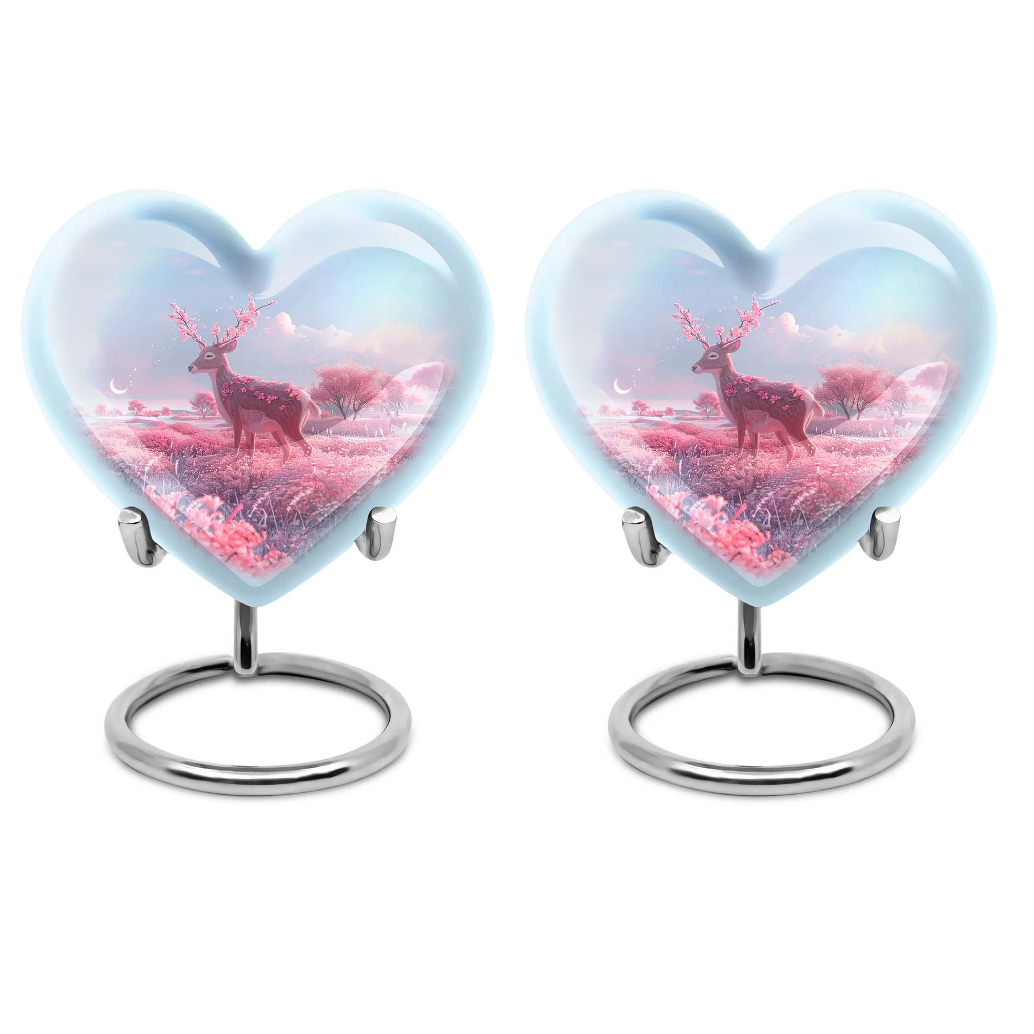 Heartfelt Memories Deer Urn: Cherished Standard Medium Size Cremation Solution