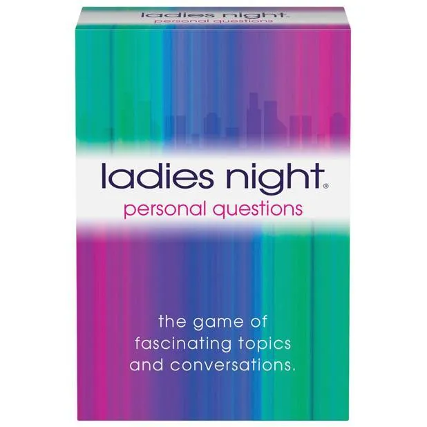 Kheper Games - Ladies Night Personal Questions Card Game (White)