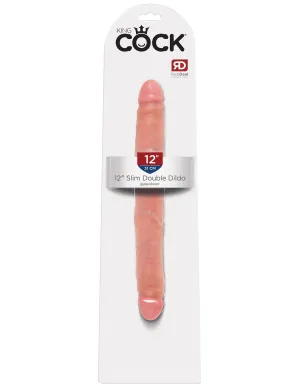 King Cock 12 Slim Double Dildo