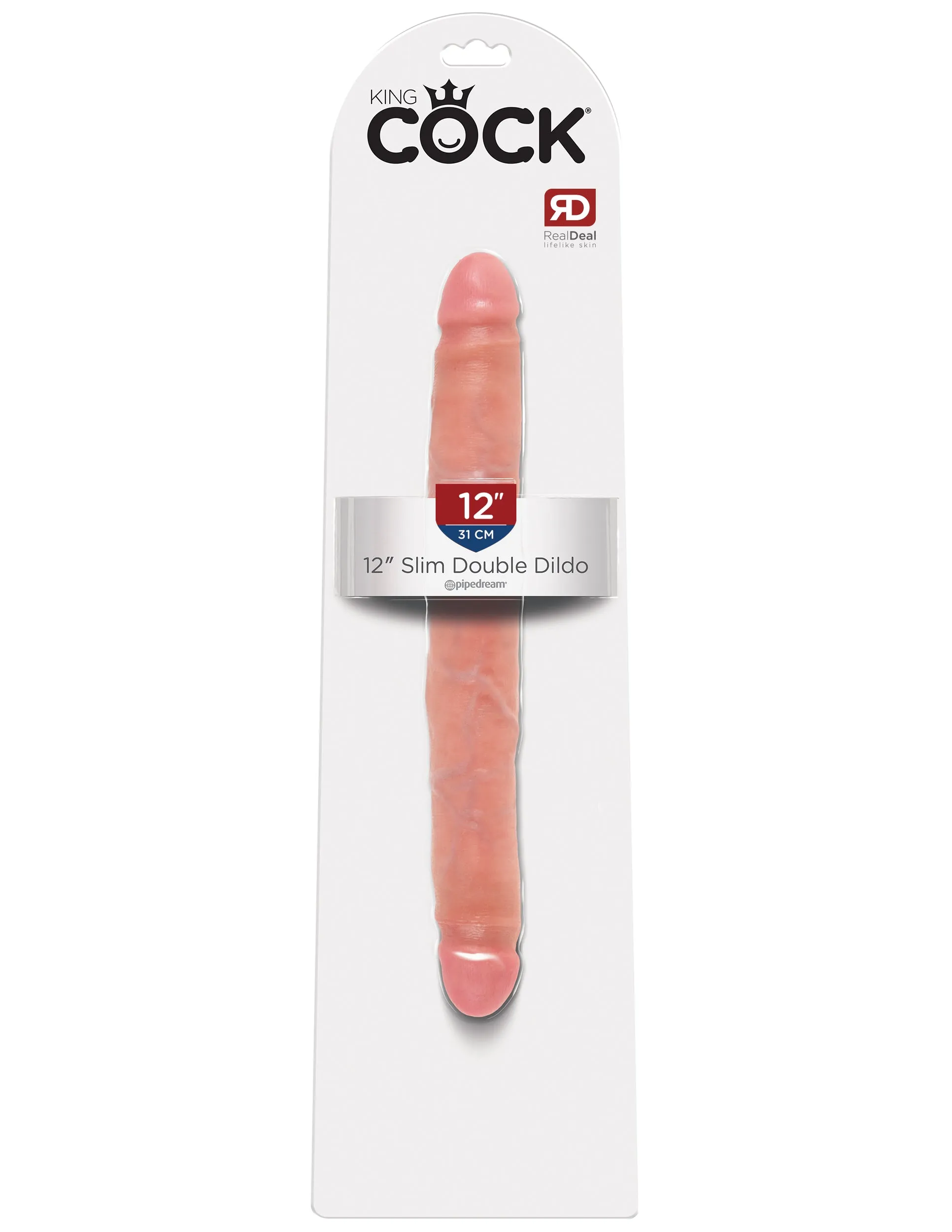 King Cock 12 Slim Double Dildo