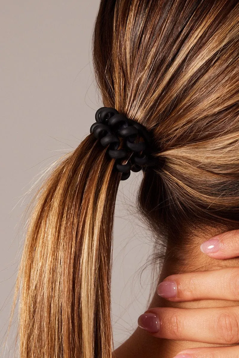 Multi 5 Pack Coil Hair Ties Spiral
