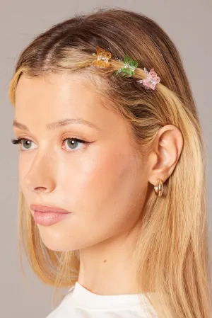 Multi 9 Pack Mini Butterfly Claw Clips