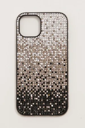 Multi Rhinestones Detail Phone Case For Iphone 14