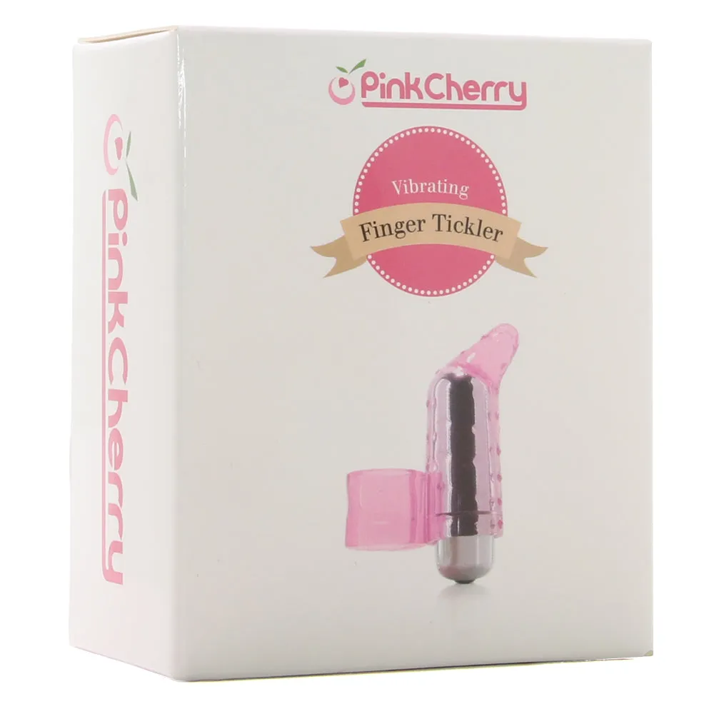 PinkCherry Vibrating Finger Tickler Vibe