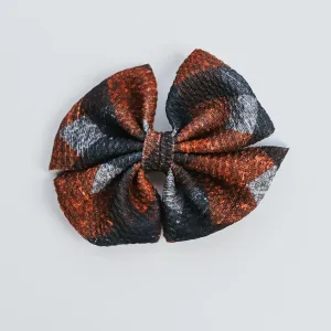 Plaid Sweater Butterfly and Dainty