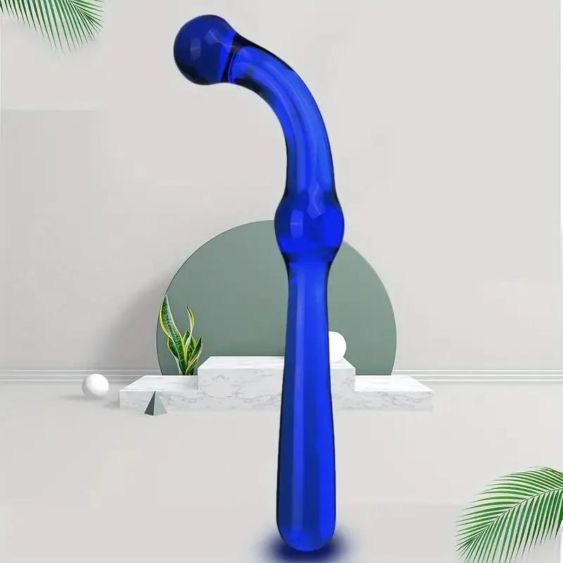 Premium Glass G-Spot Wand 7.6 Anal Prostate Massager Adult Sex Toy