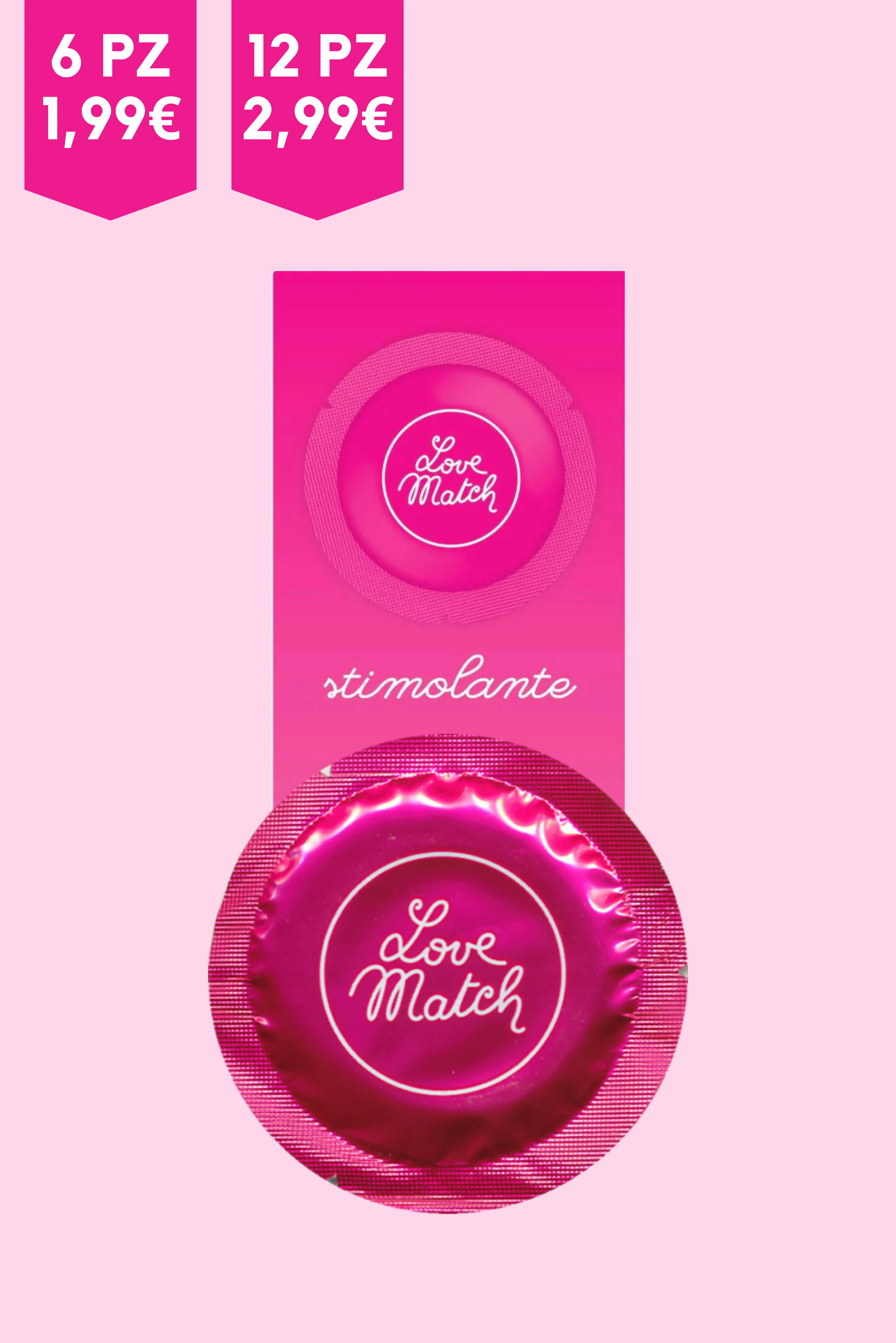 Preservativi LoveMatch Stimolante