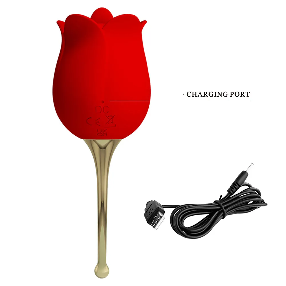 Pretty Love Rose Lover Vibrating Clitoral Licker