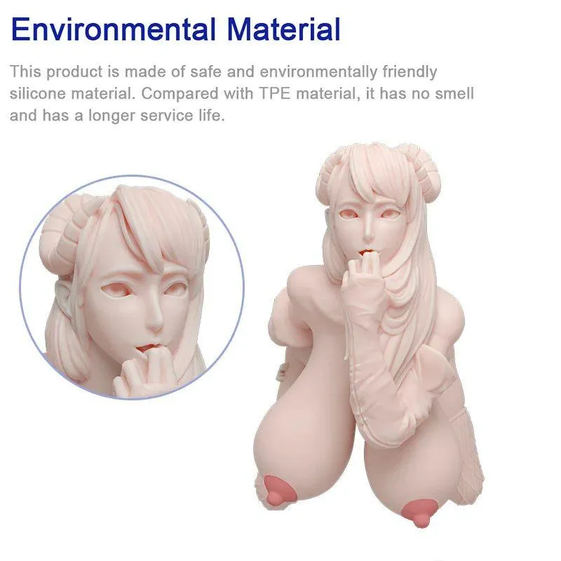 Propinkup Lifelike Pocket Pussy Big Tits Ivy Sex Doll for Male Masturbation