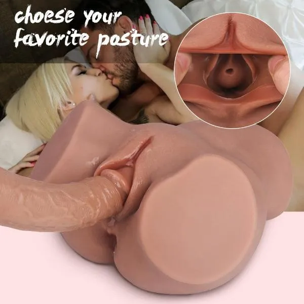 Propinkup Pocket Pussy Brown Olivia 5.25lb Realistic Pussy Male Masturbator