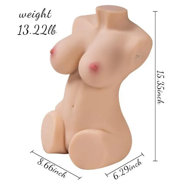 Propinkup Realistic Automatical Sex Doll Wendy Plump Boobs 3D Tunnel Lifelike Body Doll 【US Stock Available Only】
