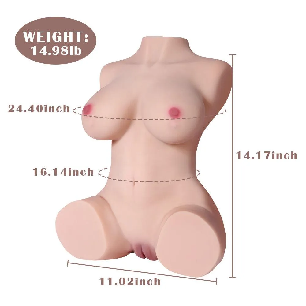 Propinkup Realistic Sex Doll | 14.96lb Jessie Lifelike Dolls 3D Dual Tunnels Pink Tits 【US Stock Available Only】