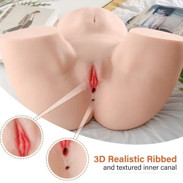 Propinkup Realistic Sex Doll | 24.25lb Kimberley Sexy Butt 3D Channel Lifelike Male Masturbation Toy 【US Stock Available Only】