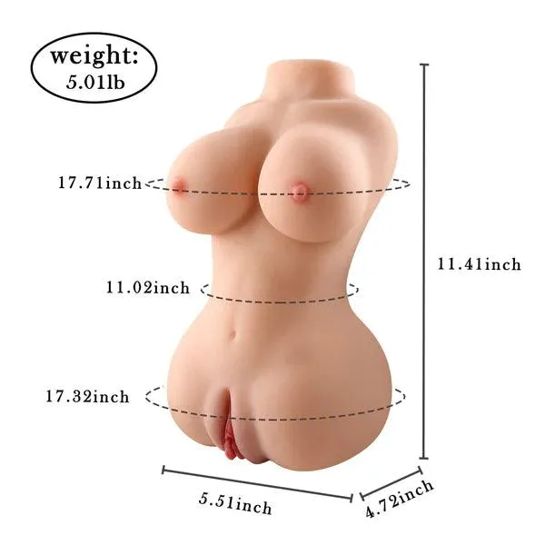 Propinkup Realistic Sex Doll | 5.01lb 3D Channel Lifelike Boobs Butt 【US Stock Available Only】