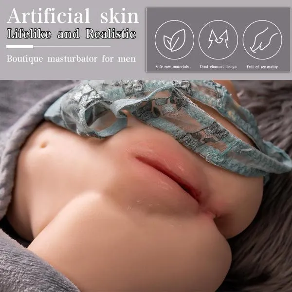 Propinkup Realistic Sex Doll | 5.95lb Sarah Ass Dual Channel Male Masturbation Toy Lifelike Butt