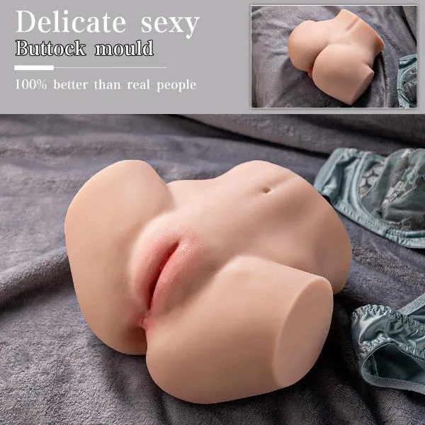 Propinkup Realistic Sex Doll | 5.95lb Sarah Ass Dual Channel Male Masturbation Toy Lifelike Butt