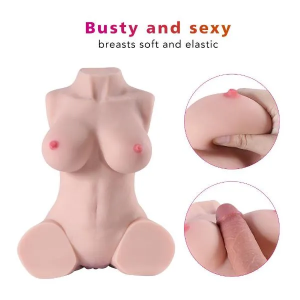 Propinkup Realistic Sex Doll | 9.45lb Lorain Plump Breast 3D Pussy Anal Dual Channels 【US Stock Available Only】