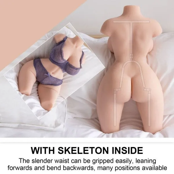 Rosman Realistic Sex Doll 17.94lb 3D Double Chanel 【US Stock Available Only】