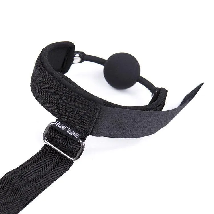 Sex Tools Neck to Collar Gag Dog Style
