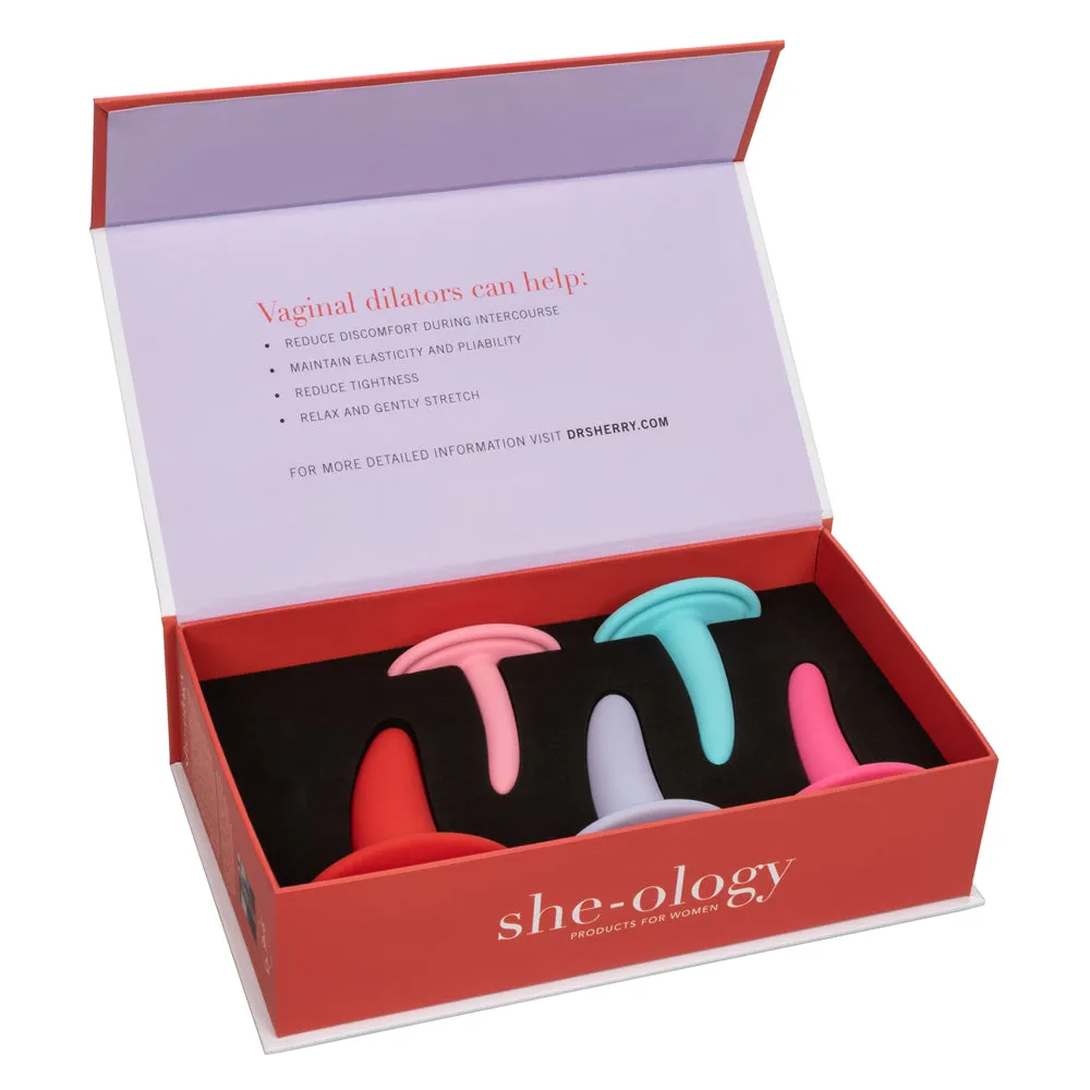 She-ology 5-Piece Wearable Vaginal Dilator Set
