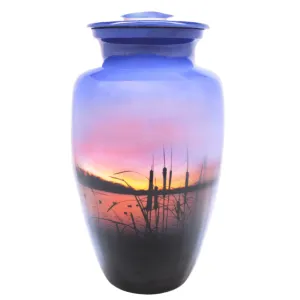 Sunrise on the Water, Cremation Urn