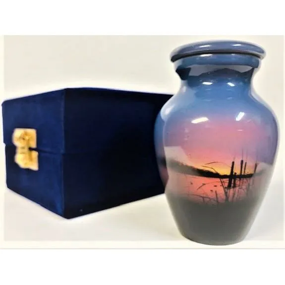 Sunrise on the Water, Cremation Urn