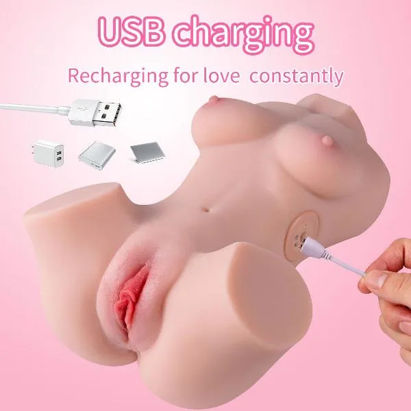 Susie Automatic Realtistic Sex Doll Lifelike Pussy 3D Double Channel 【US Stock Available Only】