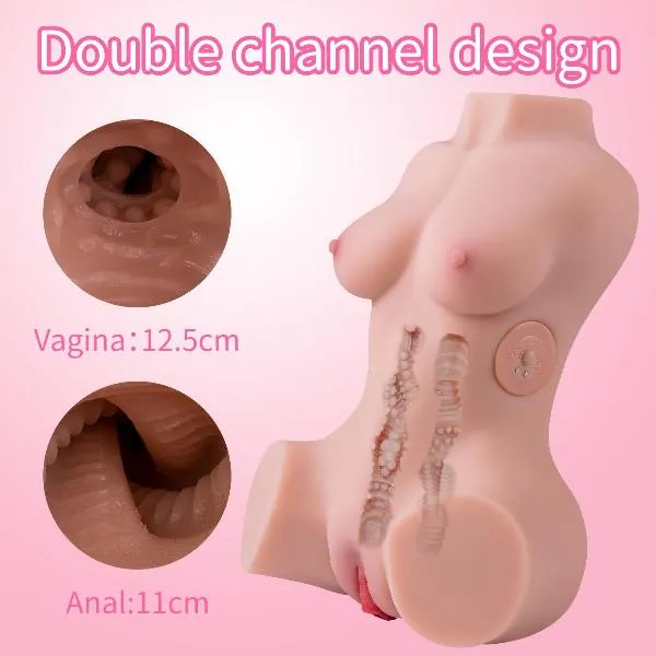 Susie Automatic Realtistic Sex Doll Lifelike Pussy 3D Double Channel 【US Stock Available Only】