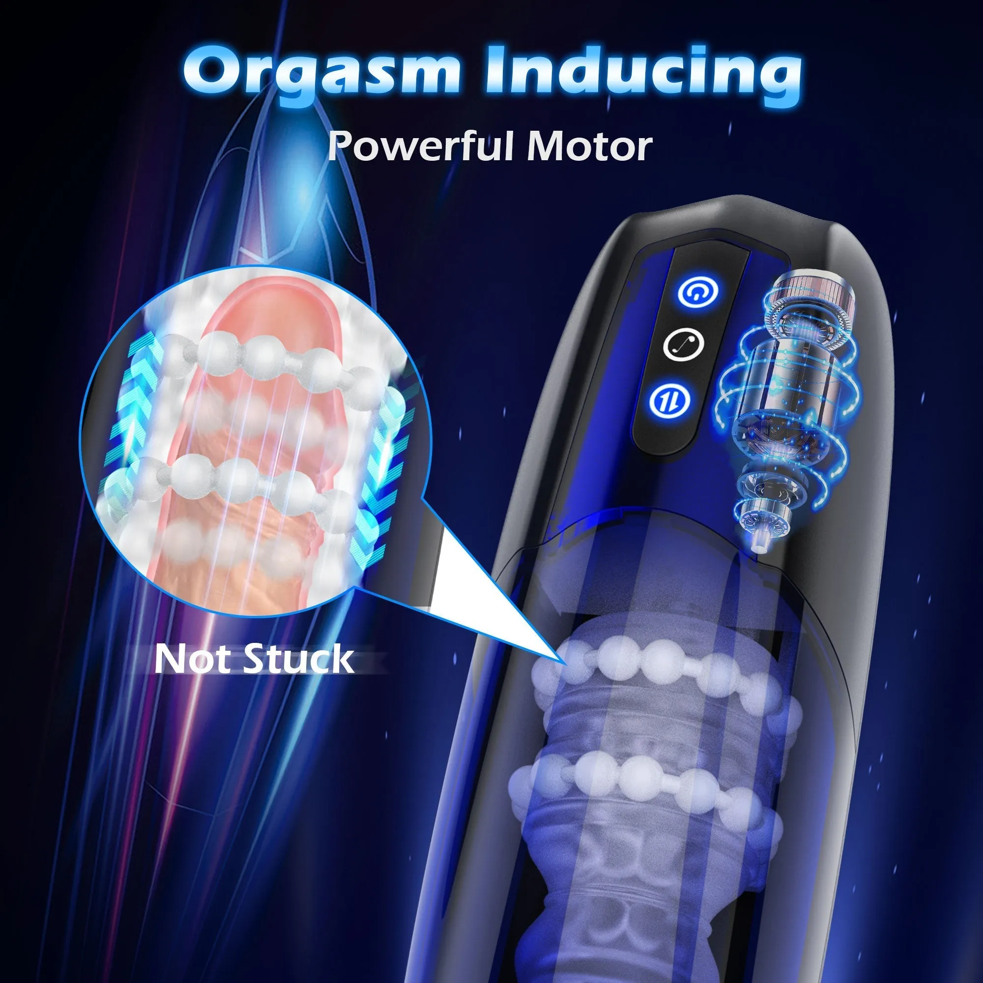 Thrusting Male Masturbator