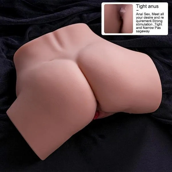 Tracey Automatic Sex Doll 6.39lb 3 Speeds 10 Frequency Vibration Realistic Ass 3D Dual Channel Masturbator 【US Stock Available Only】