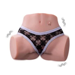 Tracey Automatic Sex Doll 6.39lb 3 Speeds 10 Frequency Vibration Realistic Ass 3D Dual Channel Masturbator 【US Stock Available Only】