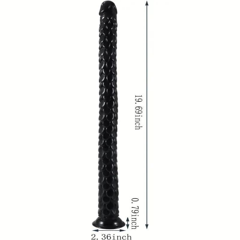 Ultra Long Anal Plug Dildo Vaginal G-spot Anus Dilator Snake Anal Trainer