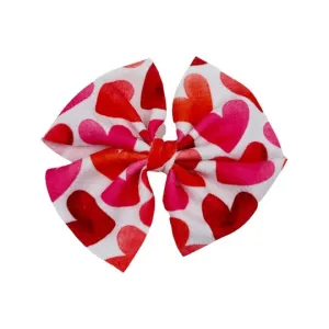 Watercolor Hearts Butterfly and Dainty