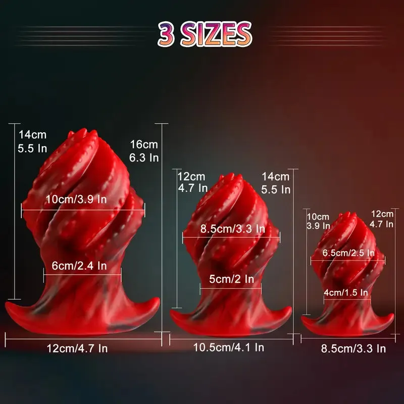 Wearable Anal Plug Big Butt Plug Prostate Massage G-Spot Anal Dilator
