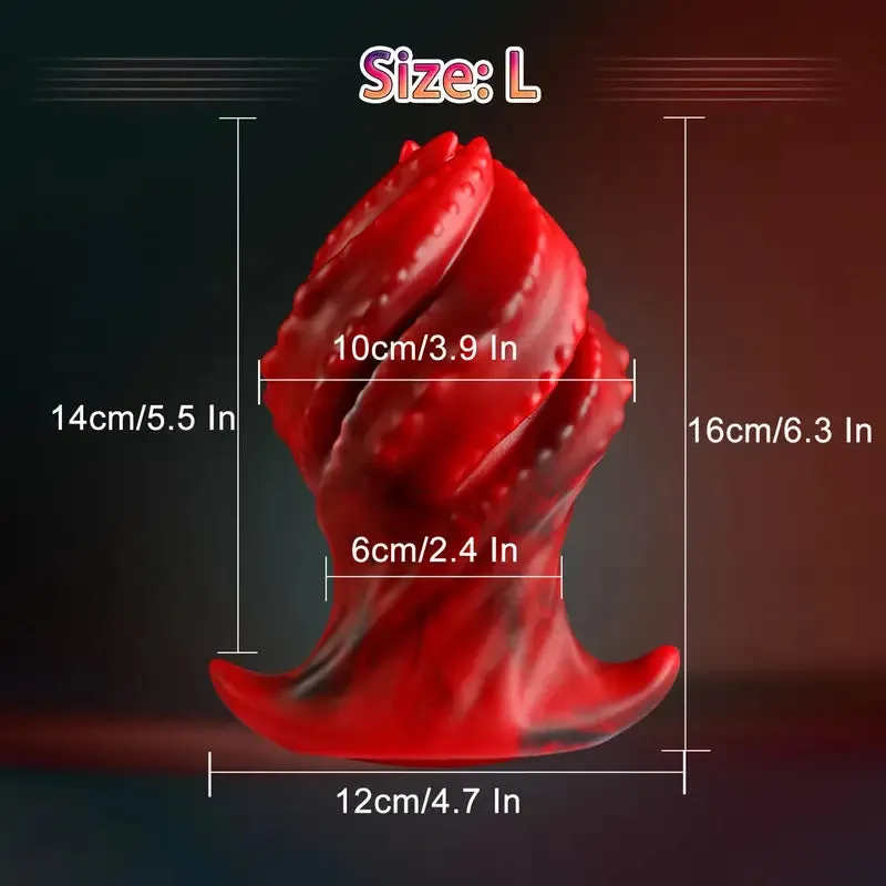 Wearable Anal Plug Big Butt Plug Prostate Massage G-Spot Anal Dilator