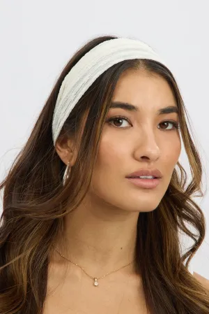 White Lace Headband